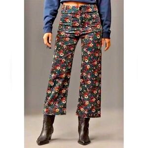 Maeve cropped Colette corduroy pants